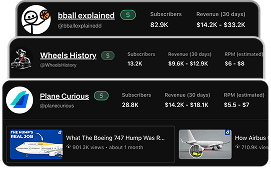 YouTube Niche Finder preview